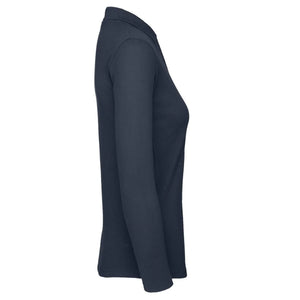 Polo ID.001 Manica Lunga Donna - personalizzabile con logo