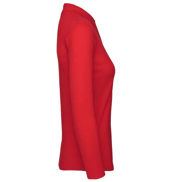 Polo ID.001 Manica Lunga Donna - personalizzabile con logo