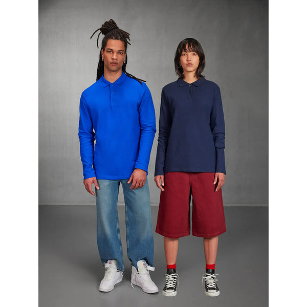 Polo ID.001 Manica Lunga - personalizzabile con logo