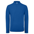Polo ID.001 Manica Lunga royal / XS - personalizzabile con logo
