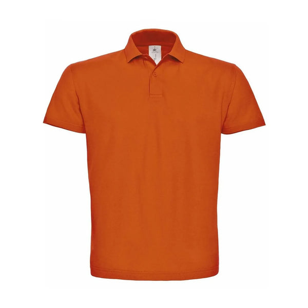 Polo ID.001 Uomo arancione / XS - personalizzabile con logo