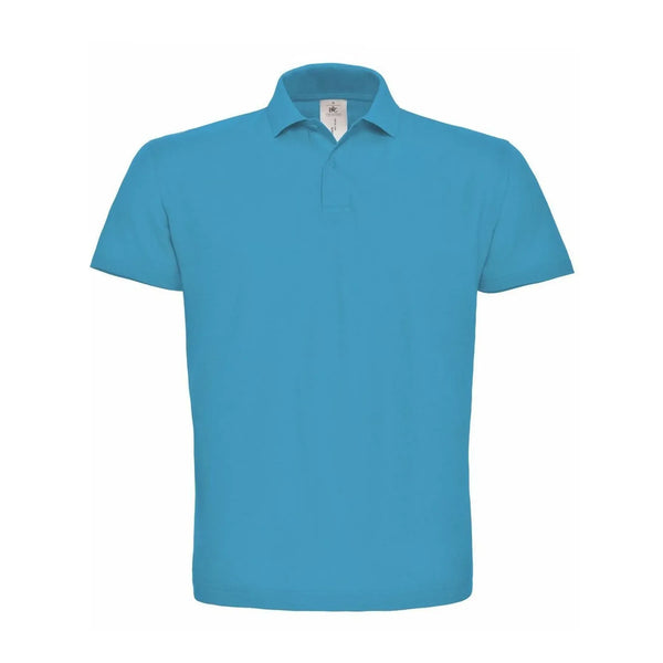 Polo ID.001 Uomo azzurro / XS - personalizzabile con logo