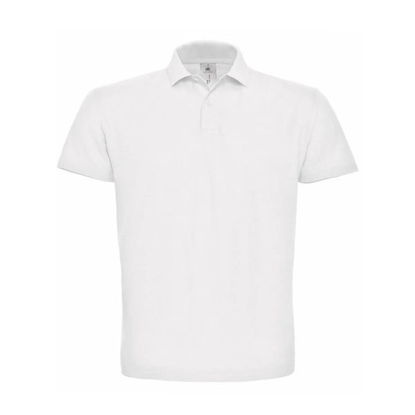 Polo ID.001 Uomo bianco / XS - personalizzabile con logo