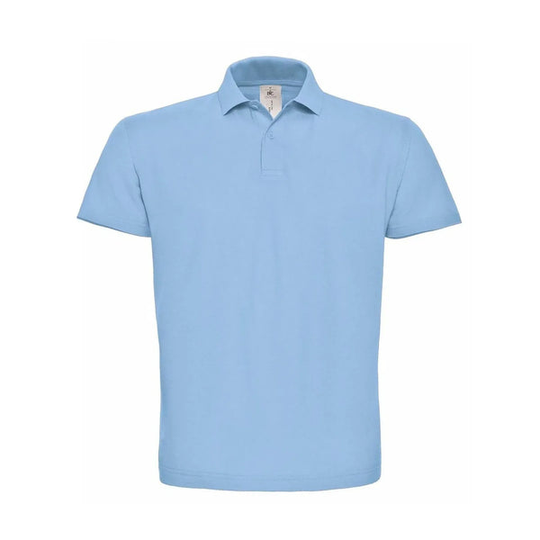 Polo ID.001 Uomo light blue / XS - personalizzabile con logo