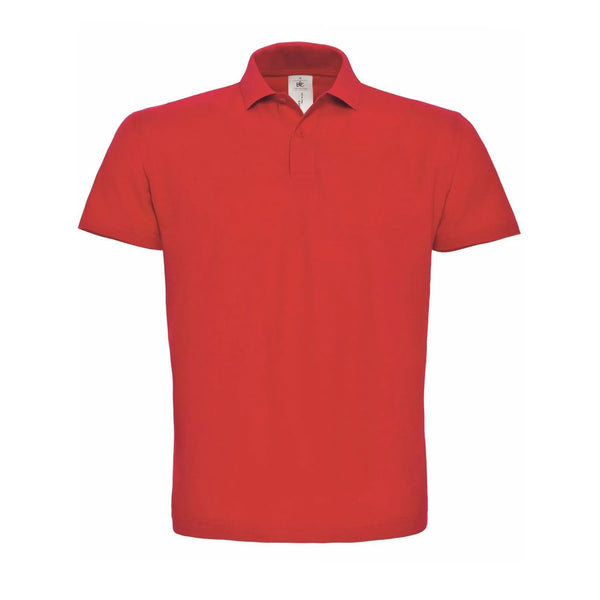 Polo ID.001 Uomo red / XS - personalizzabile con logo