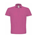 Polo ID.001 Uomo rosa / XS - personalizzabile con logo
