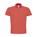 Polo ID.001 Uomo rosso / XS - personalizzabile con logo