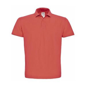 Polo ID.001 Uomo rosso / XS - personalizzabile con logo