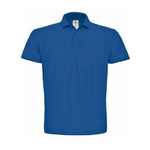 Polo ID.001 Uomo royal / XS - personalizzabile con logo