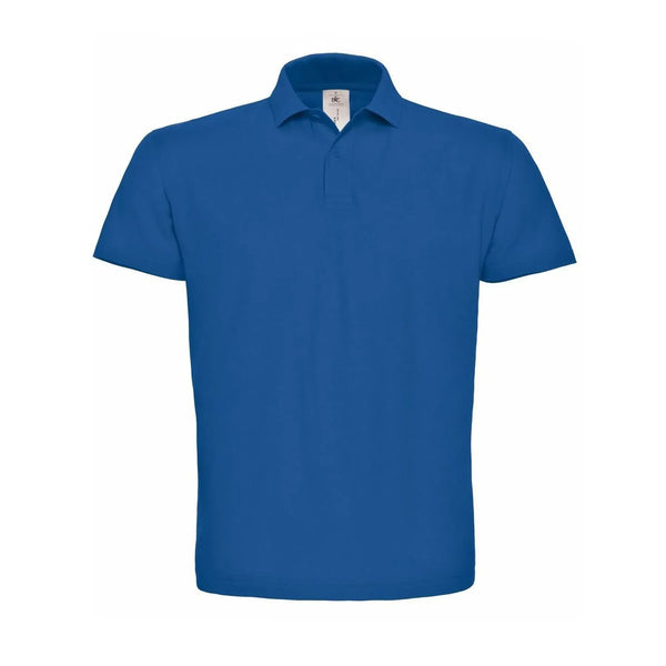 Polo ID.001 Uomo royal / XS - personalizzabile con logo