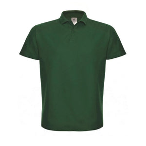 Polo ID.001 Uomo verde / XS - personalizzabile con logo