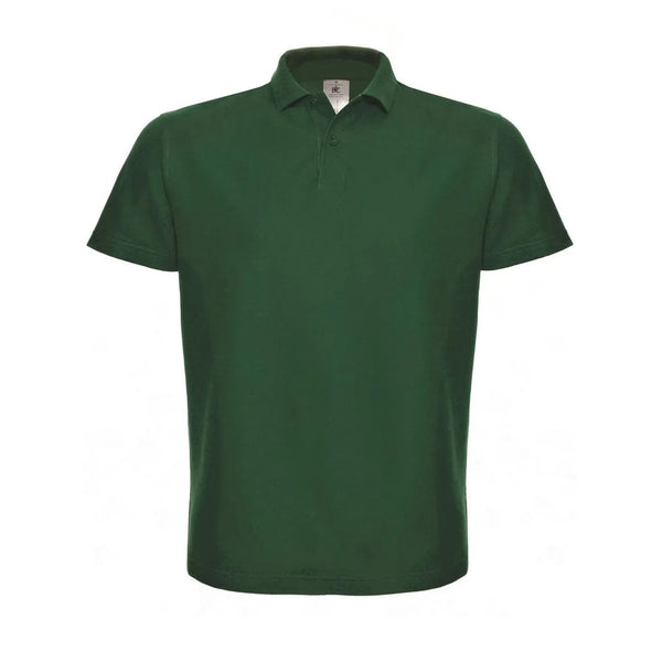 Polo ID.001 Uomo verde / XS - personalizzabile con logo