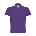 Polo ID.001 Uomo viola / XS - personalizzabile con logo