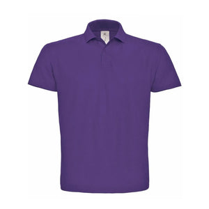 Polo ID.001 Uomo viola / XS - personalizzabile con logo