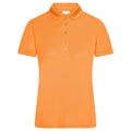 Polo Ladies Active arancione / XS - personalizzabile con logo