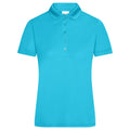 Polo Ladies Active azzurro / XS - personalizzabile con logo