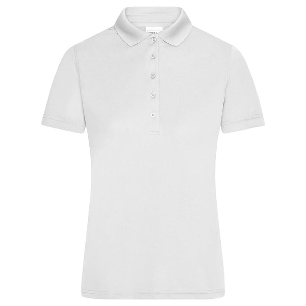 Polo Ladies Active bianco / XS - personalizzabile con logo