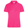 Polo Ladies Active rosa / XS - personalizzabile con logo