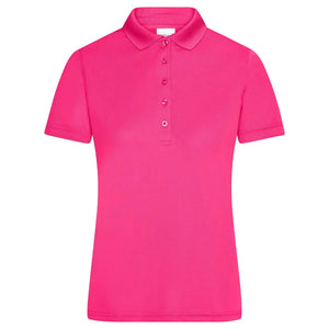 Polo Ladies Active rosa / XS - personalizzabile con logo