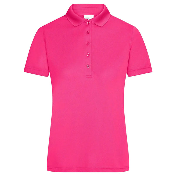 Polo Ladies Active rosa / XS - personalizzabile con logo
