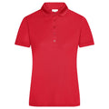 Polo Ladies Active rosso / XS - personalizzabile con logo