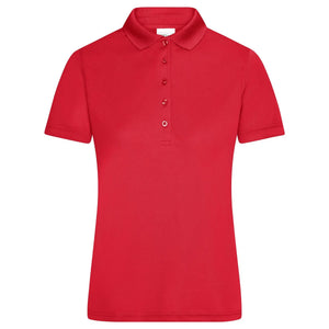 Polo Ladies Active rosso / XS - personalizzabile con logo