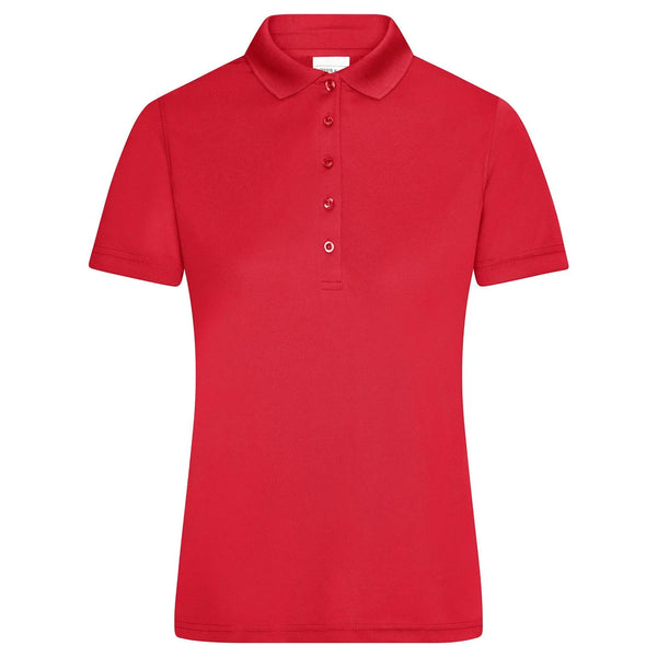 Polo Ladies Active rosso / XS - personalizzabile con logo