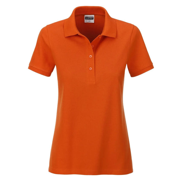 Polo Ladies Basic arancione / S - personalizzabile con logo