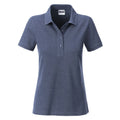 Polo Ladies Basic blu / S - personalizzabile con logo