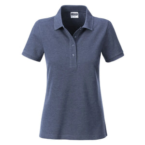 Polo Ladies Basic blu / S - personalizzabile con logo
