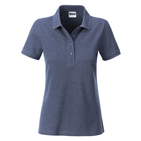 Polo Ladies Basic blu / S - personalizzabile con logo