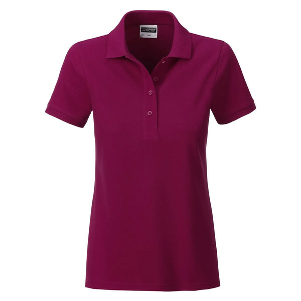 Polo Ladies Basic bordeaux / S - personalizzabile con logo