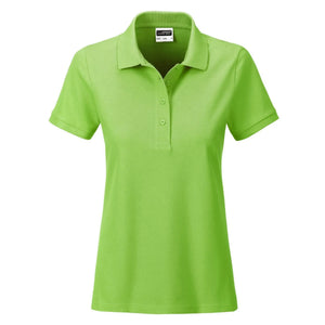Polo Ladies Basic lime-green / S - personalizzabile con logo