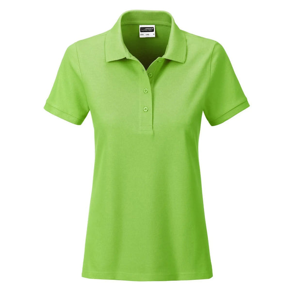 Polo Ladies Basic lime-green / S - personalizzabile con logo