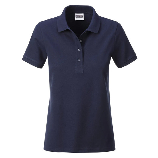 Polo Ladies Basic navy / S - personalizzabile con logo