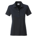Polo Ladies Basic nero / S - personalizzabile con logo