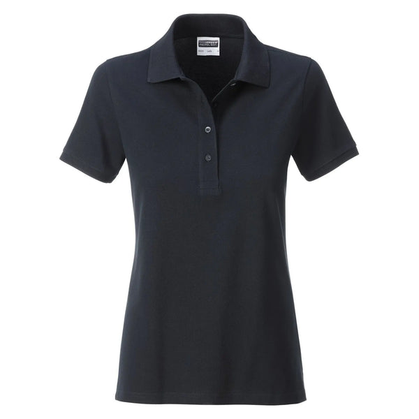 Polo Ladies Basic nero / S - personalizzabile con logo