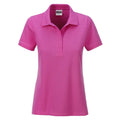 Polo Ladies Basic rosa / S - personalizzabile con logo