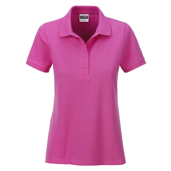 Polo Ladies Basic rosa / S - personalizzabile con logo