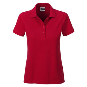 Polo Ladies Basic rosso / S - personalizzabile con logo