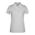 Polo Ladies Basic soft-grey / S - personalizzabile con logo