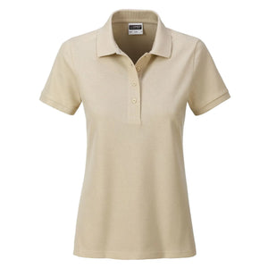 Polo Ladies Basic stone / S - personalizzabile con logo