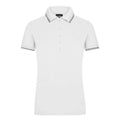 Polo Ladies bianco / S - personalizzabile con logo