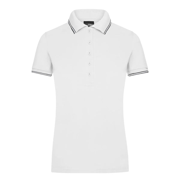 Polo Ladies bianco / S - personalizzabile con logo