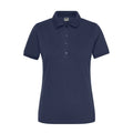 Polo Ladies Bio Stretch- Work - Solid blu / XS - personalizzabile con logo
