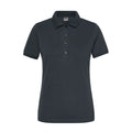 Polo Ladies Bio Stretch- Work - Solid grigio / XS - personalizzabile con logo