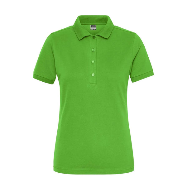 Polo Ladies Bio Stretch- Work - Solid lime-green / XS - personalizzabile con logo