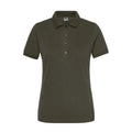 Polo Ladies Bio Stretch- Work - Solid olive / XS - personalizzabile con logo