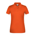 Polo Ladies Bio Workwear arancione / XS - personalizzabile con logo