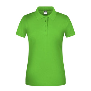 Polo Ladies Bio Workwear lime-green / XS - personalizzabile con logo